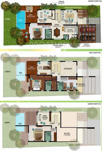 House of Colors Cascading Breeze (4BHK+4T (3,500 sq ft)   Study Room 3500 sq ft)