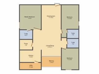 My Home Navadweepa (3BHK+3T (2,100 sq ft) 2100 sq ft) My Home Navadweepa (3BHK+3T (2,100 sq ft) 2100 sq ft)