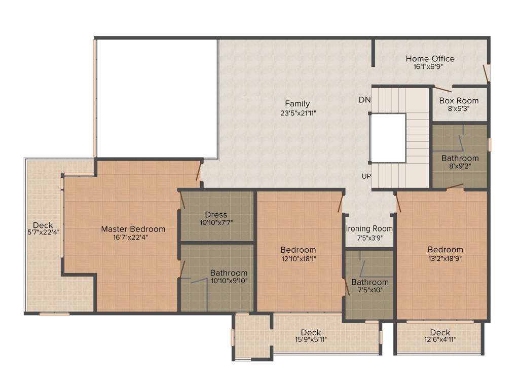 Indraprastha Schon (4BHK+4T (7,057 sq ft)   Servant Room 7057 sq ft)