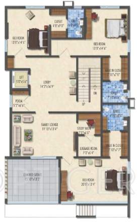  esmeralda fortune Floor Plan First Floor Plan