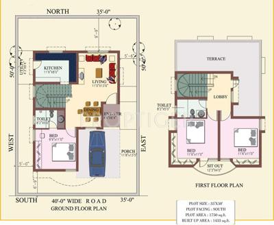 Swarnabhoomi Homes (3BHK+2T (1,433 sq ft) 1433 sq ft) Swarnabhoomi Homes (3BHK+2T (1,433 sq ft) 1433 sq ft)