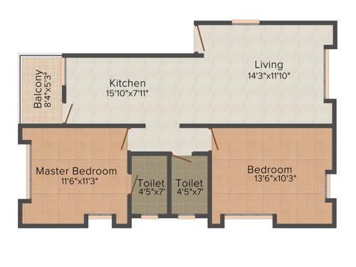 Gaikwad Vaidehi Vista (2BHK+2T (971 sq ft) 971 sq ft) Gaikwad Vaidehi Vista (2BHK+2T (971 sq ft) 971 sq ft)
