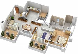 Maruti The Iconic Living (2BHK+2T (720 sq ft) 720 sq ft) Maruti The Iconic Living (2BHK+2T (720 sq ft) 720 sq ft)