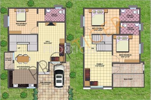 Peninsula Parkville (3BHK+3T (1,462 sq ft) 1462 sq ft)