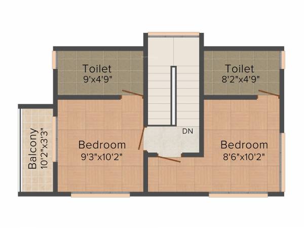 Avigna Celeste (2BHK+2T (1,010 sq ft) 1010 sq ft) Avigna Celeste (2BHK+2T (1,010 sq ft) 1010 sq ft)