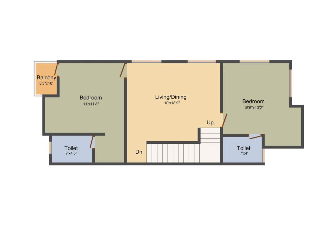 Kay Lakshya (3BHK+4T (2,001 sq ft) 2001 sq ft)