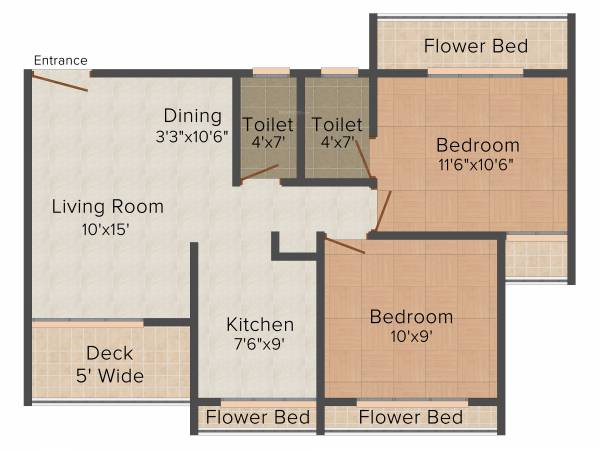 Mangalmurti Hari Govind Dham (2BHK+2T (985 sq ft) 985 sq ft) Mangalmurti Hari Govind Dham (2BHK+2T (985 sq ft) 985 sq ft)