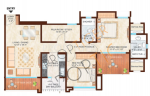 Omkar Woodside (2BHK+2T (1,362 sq ft)   Study Room 1362 sq ft)