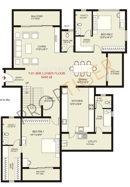 SNN Raj Lake View (5BHK+6T (5,450 sq ft) + Servant Room 5450 sq ft)