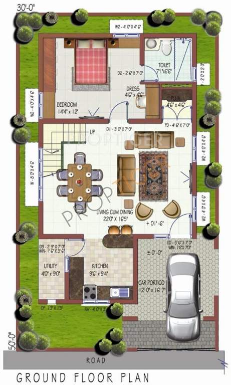 Excel Brindavan Gardens (3BHK+3T (1,943 sq ft)   Pooja Room 1943 sq ft)