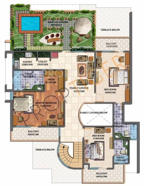 Purvanchal Royal City (5BHK+6T (4,985 sq ft)   Servant Room 4985 sq ft)