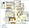 NCC Nagarjuna Premier (3BHK+3T (1,650 sq ft) 1650 sq ft)