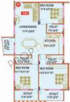 Mahaveer Wilton (3BHK+3T (1,423 sq ft) 1423 sq ft)