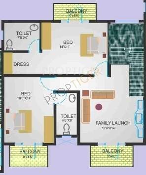 Sai Deccan Palm Villas (3BHK+3T (1,875 sq ft) 1875 sq ft)