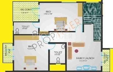 Sai Deccan Palm Villas (3BHK+3T (2,256 sq ft) 2256 sq ft)
