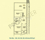 Vaastu Hill View 2 (2BHK+2T (820 sq ft)   Pooja Room 820 sq ft)