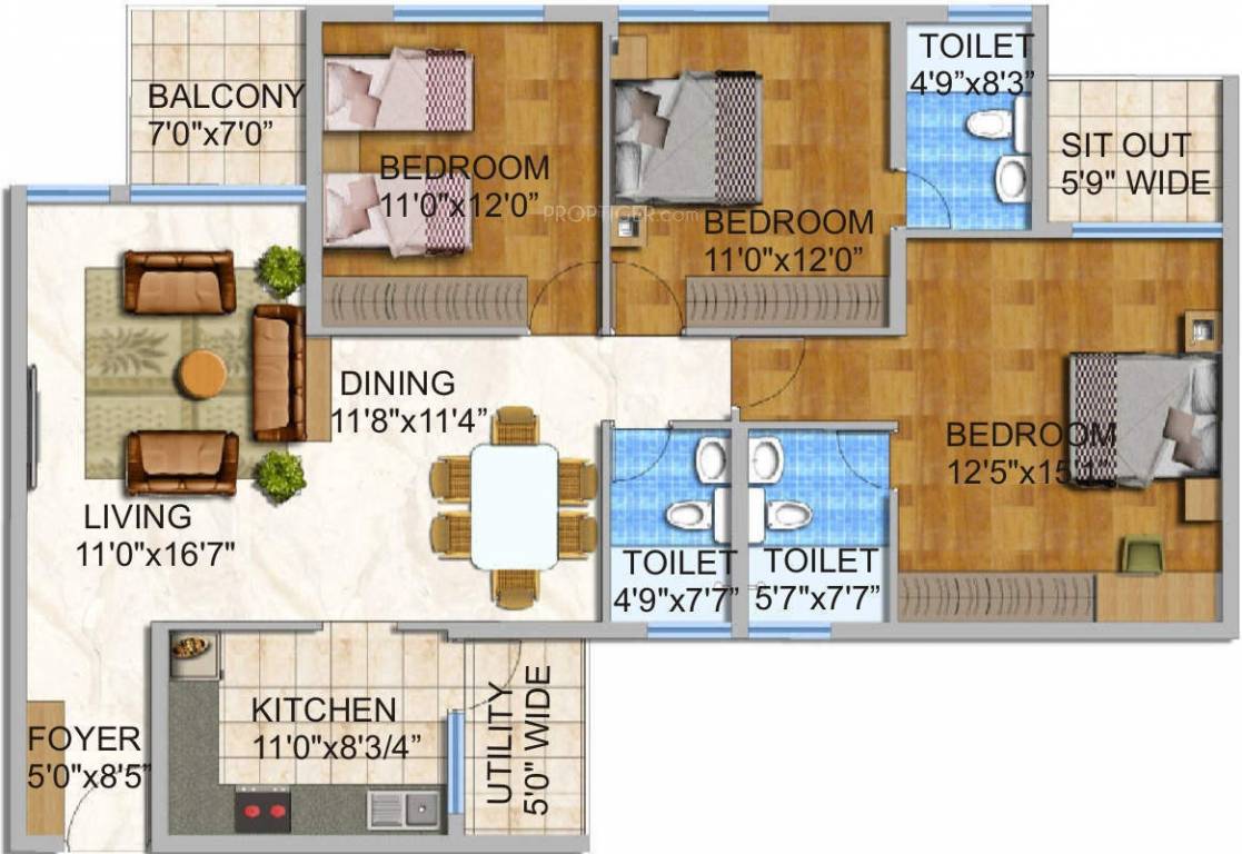 Umiya Woods (3BHK+3T (1,640 sq ft) 1640 sq ft) Umiya Woods (3BHK+3T (1,640 sq ft) 1640 sq ft)