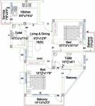 OM Shakthy Eden (2BHK+2T (920 sq ft) 920 sq ft)