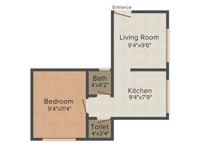 Kapil Dreams (1BHK+1T (421 sq ft) 421 sq ft) Kapil Dreams (1BHK+1T (421 sq ft) 421 sq ft)