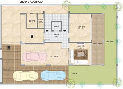 Supreme Palms (4BHK+5T (5,275 sq ft) + Servant Room 5275 sq ft)