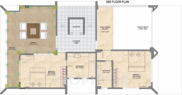 Supreme Palms (4BHK+5T (5,275 sq ft) + Servant Room 5275 sq ft)