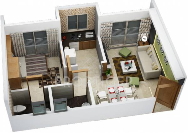 Sri Sai Landmark (1BHK+1T (600 sq ft) 600 sq ft) Sri Sai Landmark (1BHK+1T (600 sq ft) 600 sq ft)
