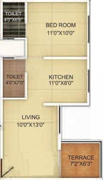 Nayan Mountscape (1BHK+1T (581 sq ft) 581 sq ft) Nayan Mountscape (1BHK+1T (581 sq ft) 581 sq ft)