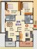 Vaastu Hillview 1 (2BHK+2T (1,070 sq ft) 1070 sq ft)