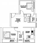 CC Balaji Enclave (2BHK+2T (786 sq ft) 786 sq ft)