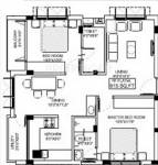 VJS Casa Abri (2BHK+2T (915 sq ft) 915 sq ft) VJS Casa Abri (2BHK+2T (915 sq ft) 915 sq ft)