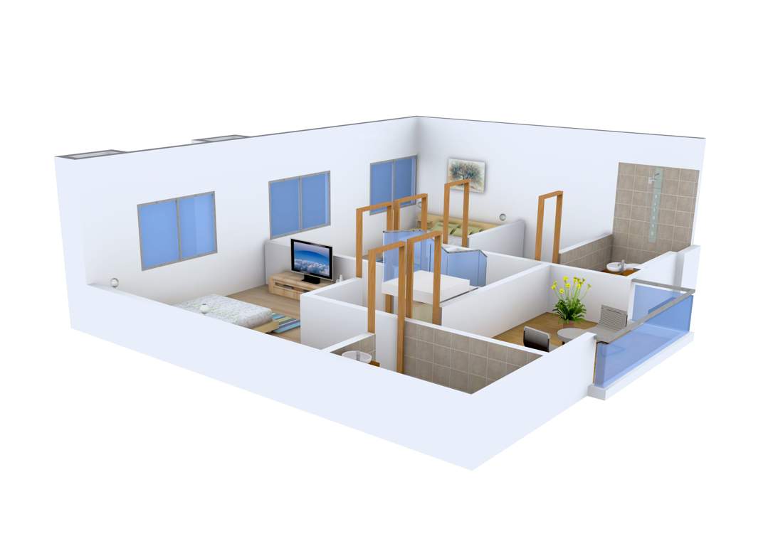 Siddhivinayak Whispering Woods (3BHK+3T (3,497 sq ft) 3497 sq ft)