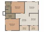GoldFish Vyoma (2BHK+2T (1,250 sq ft) 1250 sq ft) GoldFish Vyoma (2BHK+2T (1,250 sq ft) 1250 sq ft)