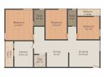 KJR Pratyush Arcade (3BHK+3T (1,680 sq ft) 1680 sq ft) KJR Pratyush Arcade (3BHK+3T (1,680 sq ft) 1680 sq ft)