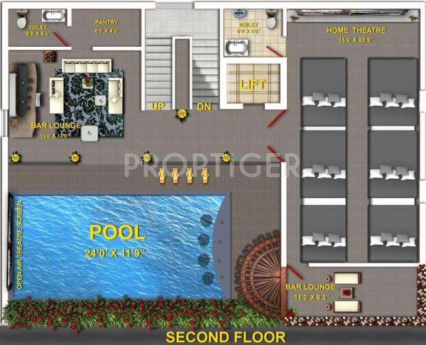 la-villa-royale Floor Plan Second Floor Plan