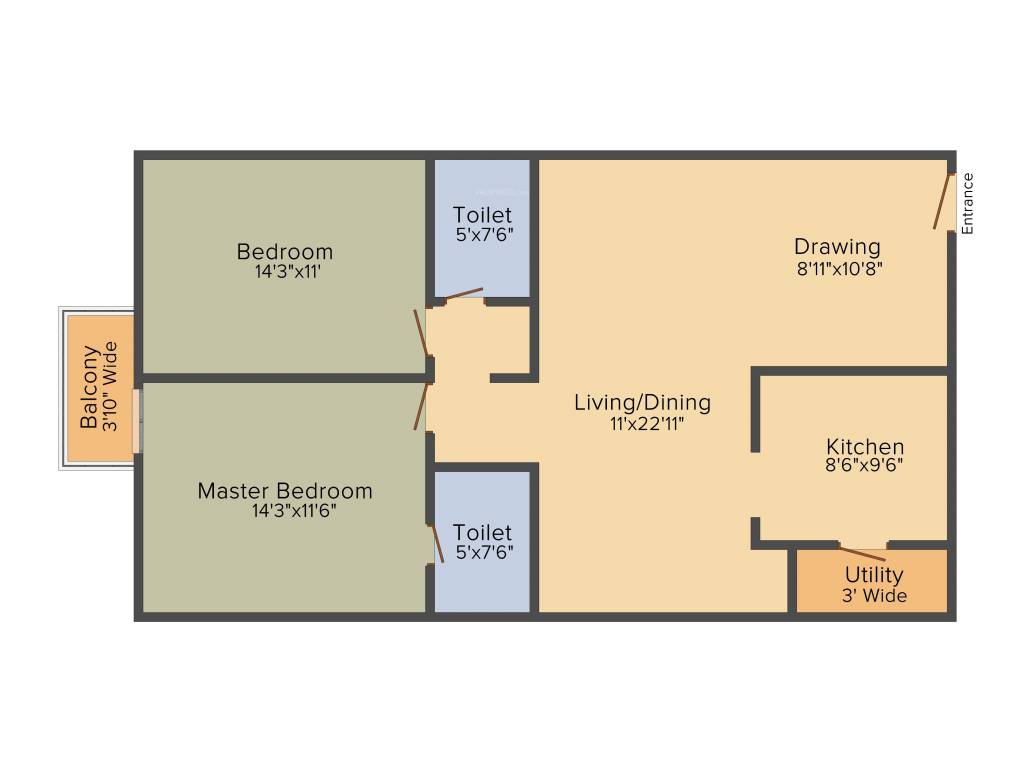 My Home Jewel (2BHK+2T (1,245 sq ft) 1245 sq ft) My Home Jewel (2BHK+2T (1,245 sq ft) 1245 sq ft)