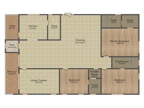 Vamsiram Jyothi Senate (3BHK+3T (3,088 sq ft) 3088 sq ft) Vamsiram Jyothi Senate (3BHK+3T (3,088 sq ft) 3088 sq ft)