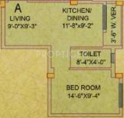 Jain Dream Exotica (1BHK+1T (620 sq ft) 620 sq ft) Jain Dream Exotica (1BHK+1T (620 sq ft) 620 sq ft)