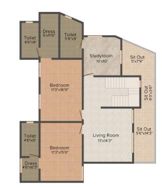  vista oceana Floor Plan First Floor Plan