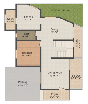  vista oceana Floor Plan Ground Floor Plan