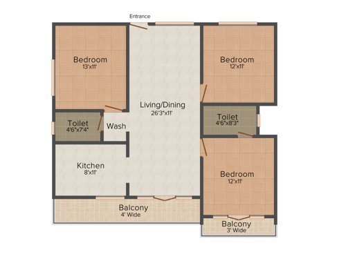 Puja Central (3BHK+3T (2,180 sq ft) 2180 sq ft) Puja Central (3BHK+3T (2,180 sq ft) 2180 sq ft)