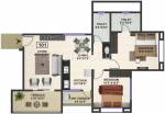 JJ Adora (2BHK+2T (990 sq ft) 990 sq ft)