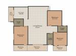 Vandana Sarovar (3BHK+3T (1,437 sq ft) 1437 sq ft)