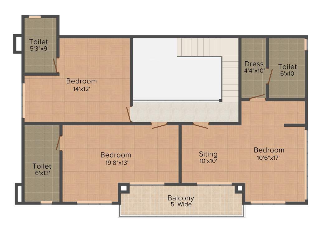 MCK Astitva (5BHK+5T (4,194 sq ft) + Study Room 4194 sq ft)