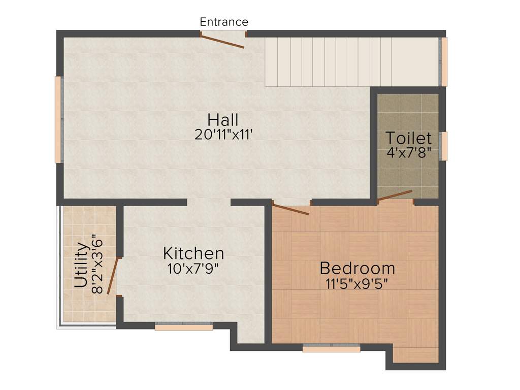 Colorhomes Abhishekh (3BHK+3T (1,420 sq ft) 1420 sq ft)