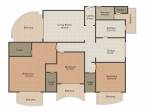 Shalimar Dwelling (3BHK+3T (2,300 sq ft)   Servant Room 2300 sq ft)