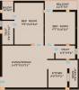 SPE Ansika Apartment (2BHK+2T (848 sq ft) 848 sq ft)