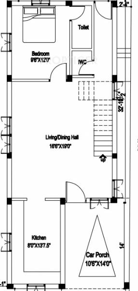 Pappas Duplex House (3BHK+3T (1,960 sq ft) 1960 sq ft)
