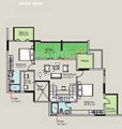 Bearys Valencia (4BHK+4T (3,865 sq ft) 3865 sq ft)