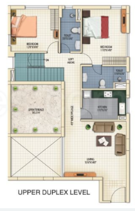 Upper Level Duplex Plan clubtown riverdale Floor Plan Upper Level Duplex Plan