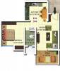 Paranjape Lake Vista Phase II (1BHK+1T (628 sq ft) 628 sq ft)